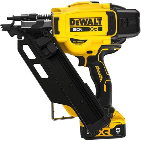 DEWALT 20V MAX 30 Degree Paper Tape Framing Nailer Kit