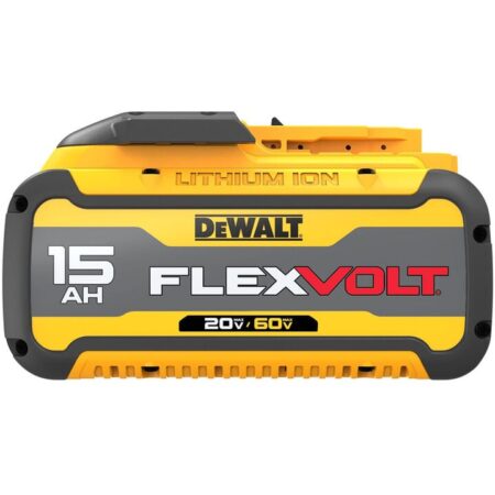 DEWALT FLEXVOLT 20V/60V 15Ah Lithium Ion Power Tool Battery Pack with Fuel Indicator