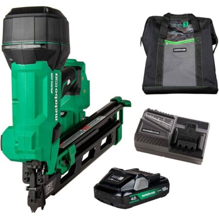 Metabo HPT 18V MultiVolt Cordless 21 3-1/2" Plastic Strip Framing Nailer (1x4.0Ah)