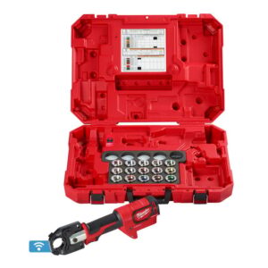 Milwaukee M18 FORCE LOGIC 600 MCM Crimper with #8 - 600 MCM Cu Dies (Bare Tool)