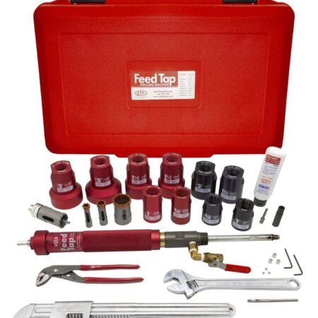 Reed Mfg Feed Tap Drilling Machine Complete Kit For Waterworks FT2000UNIV